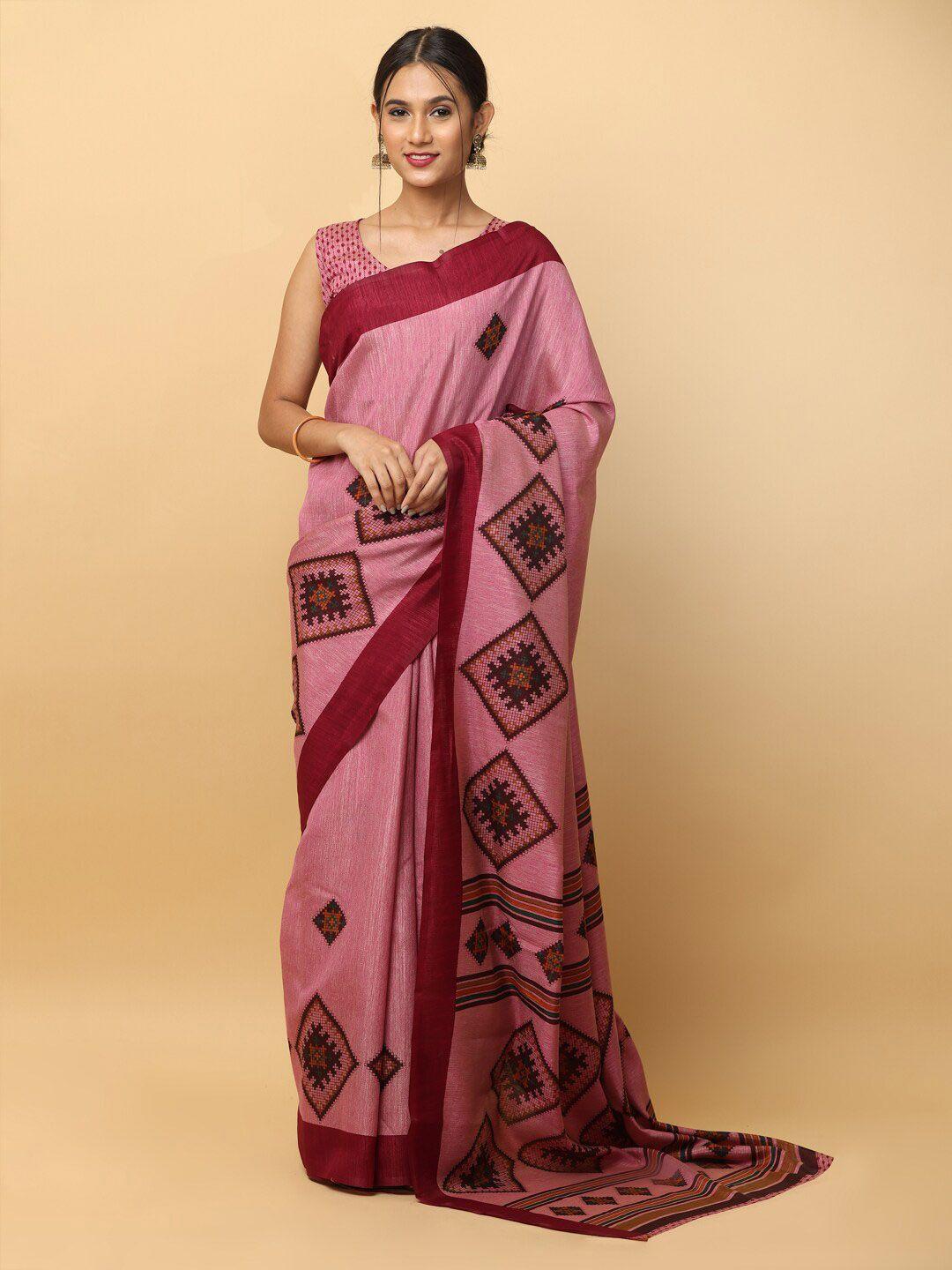 vastranand ethnic motifs printed patola saree