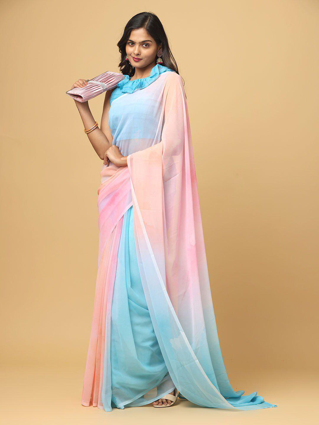 vastranand ombre dyed saree