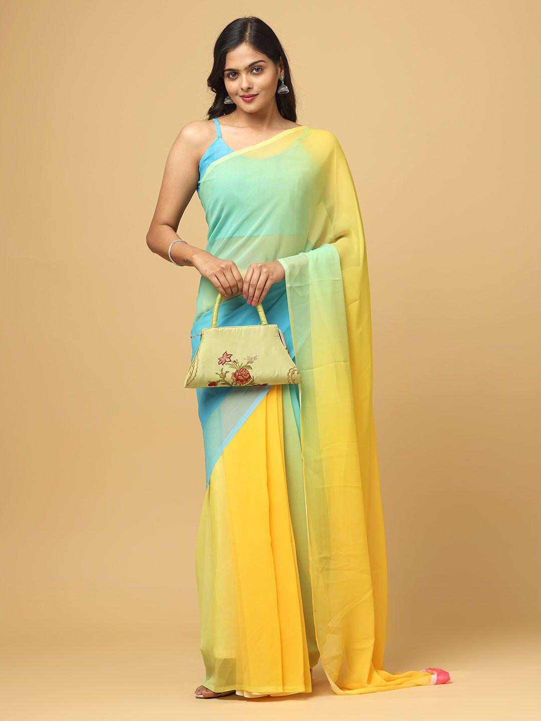 vastranand ombre dyed saree