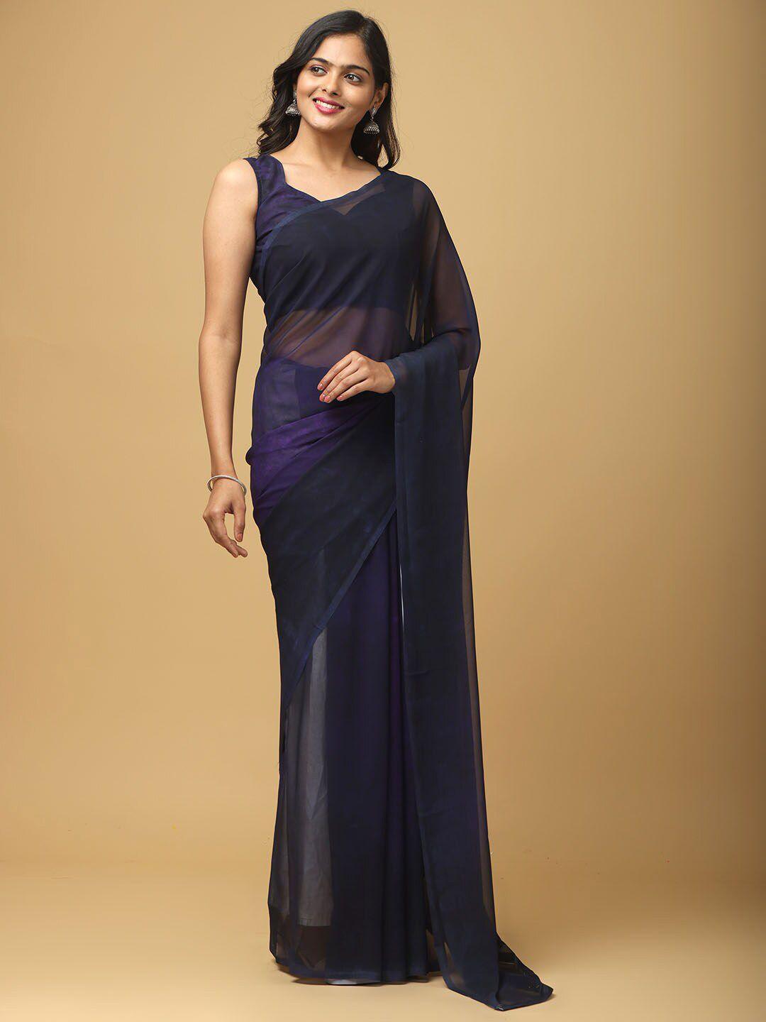 vastranand poly georgette saree