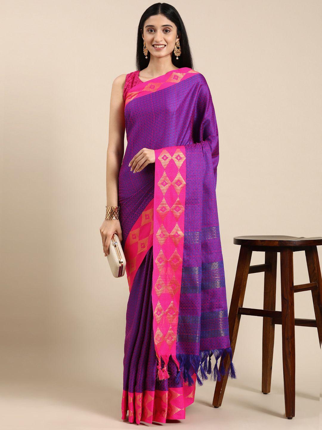 vastranand woven design ethnic motifs zari art silk banarasi saree