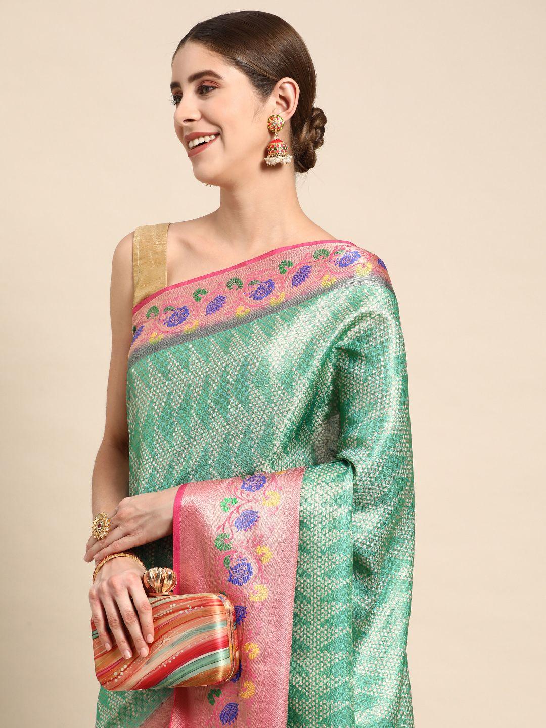 vastranand zari tissue banarasi saree