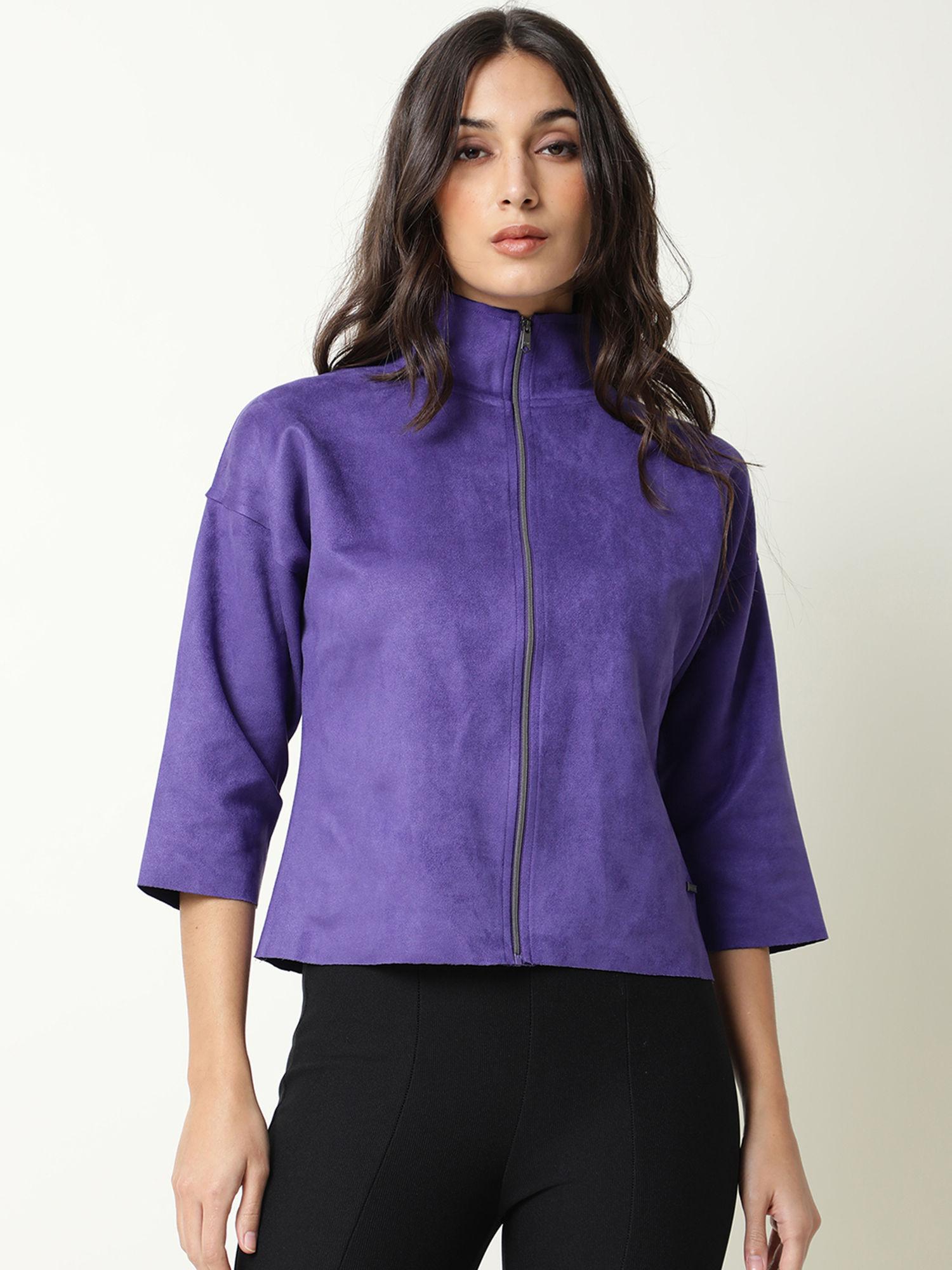vasu purple jacket