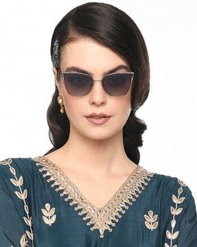 vc s16468 embellished cat-eye sunglasses