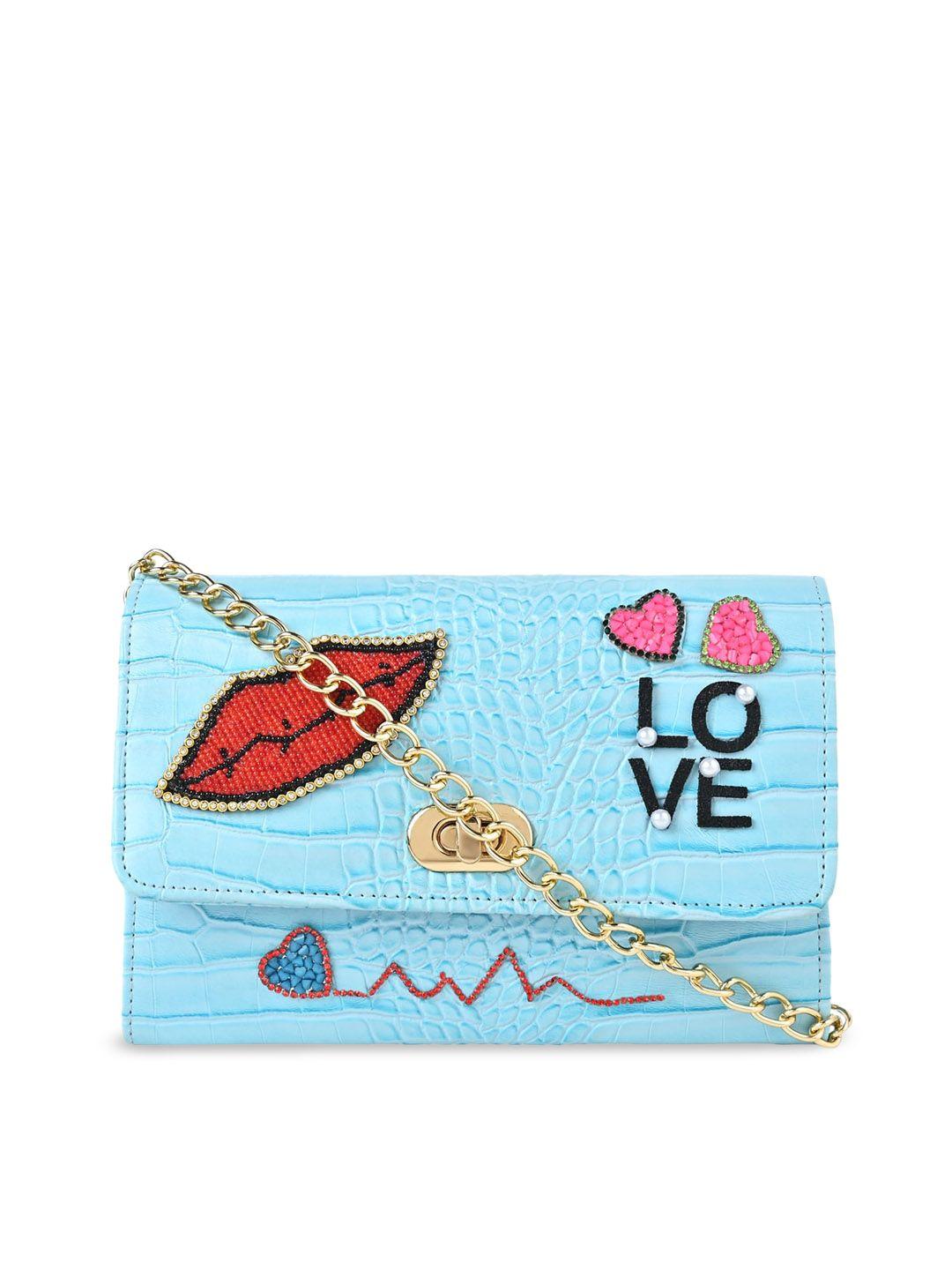 vdesi embellished swagger sling bag