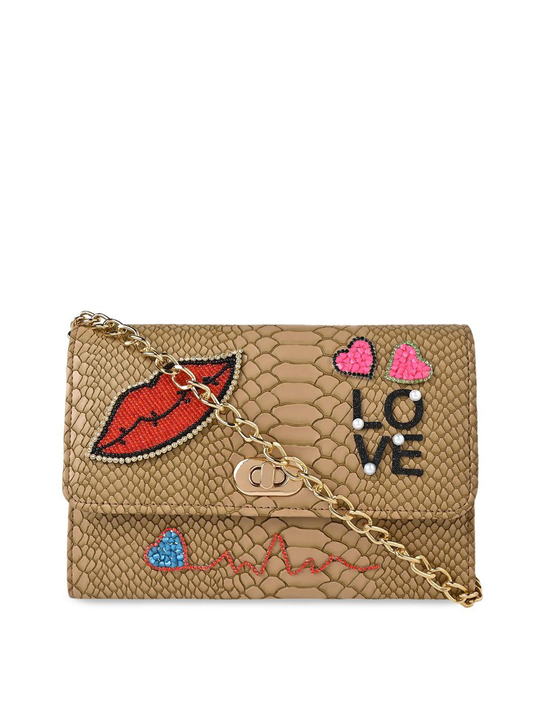 vdesi embellished swagger sling bag