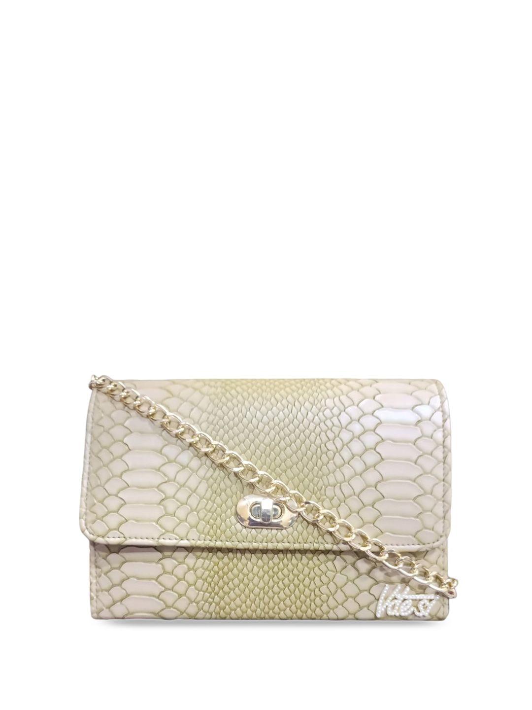 vdesi textured structured sling bag