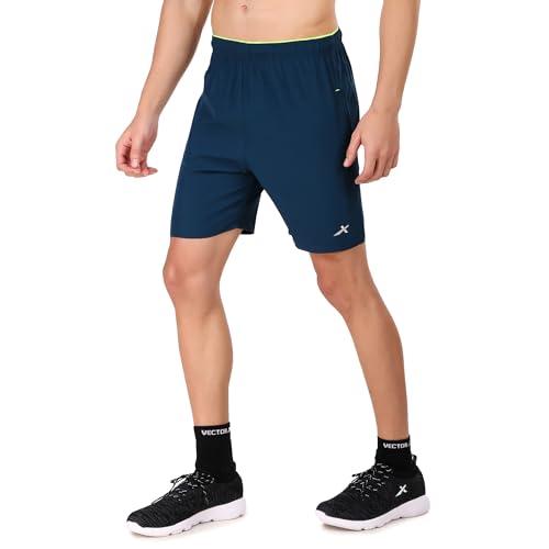 vector x solid men sports shorts 100% polyester (pack of 1)