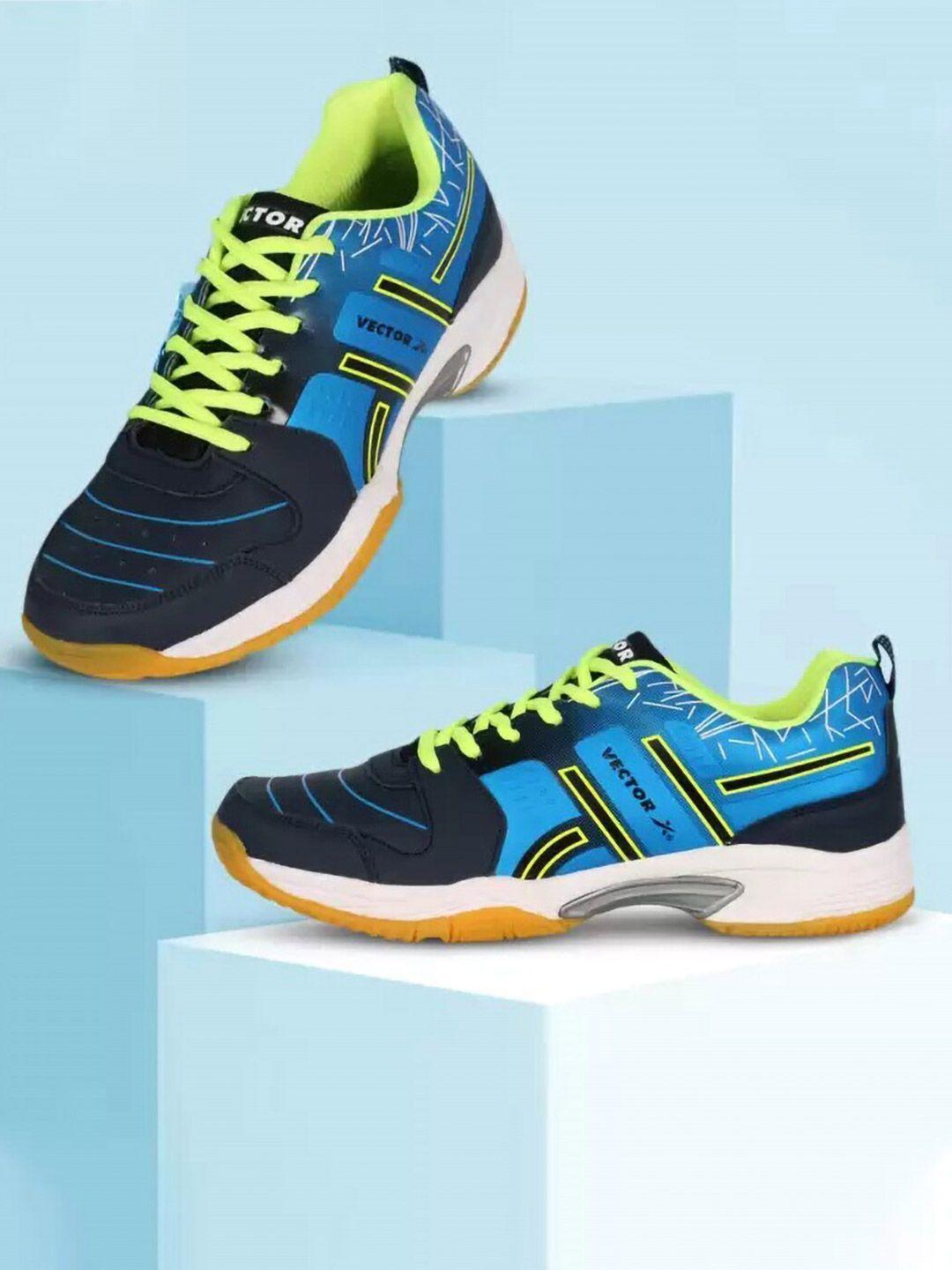 vector x unisex printed badminton shoes