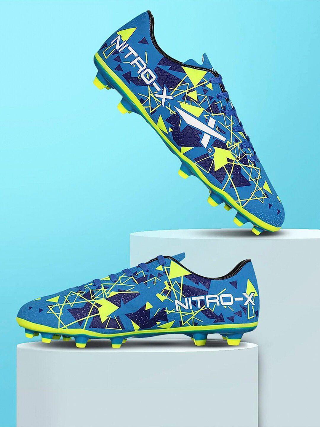 vector x unisex printed football shoes