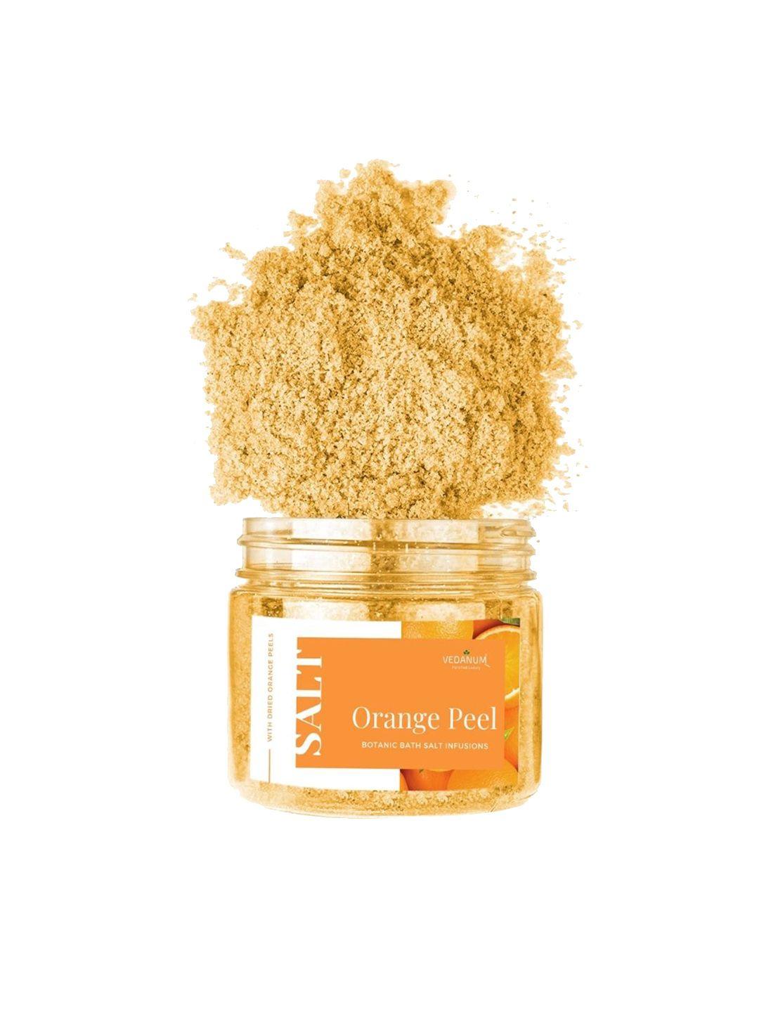 vedanum fortified luxury botanic bath salt infusions 200 gm - orange peel