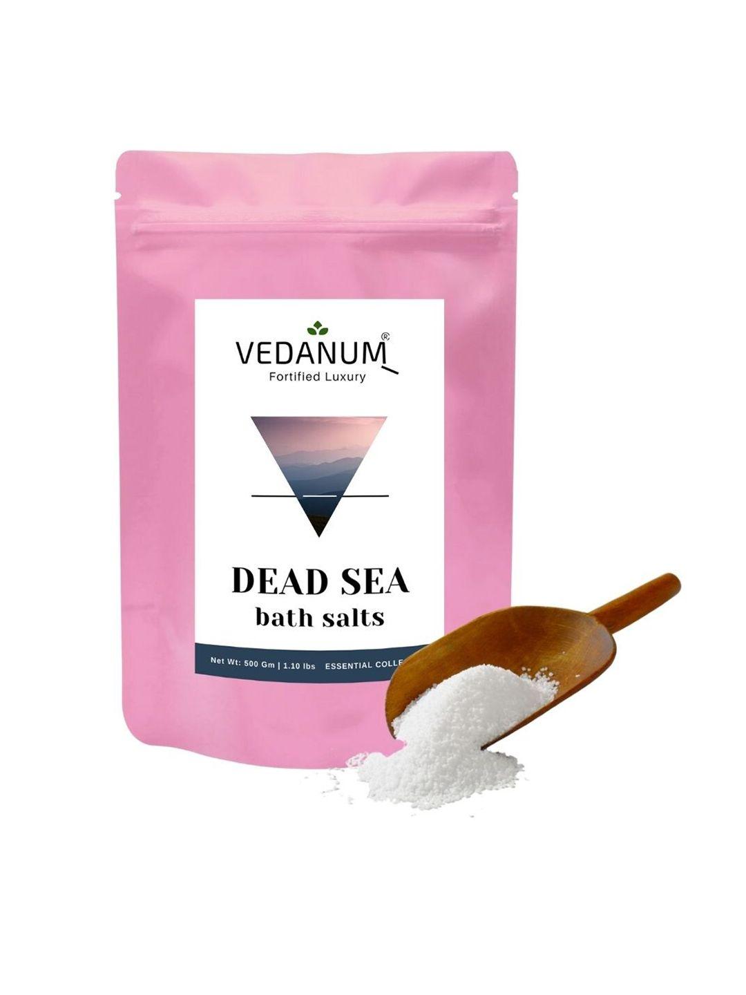 vedanum fortified luxury dead sea bath salts - 500 gm