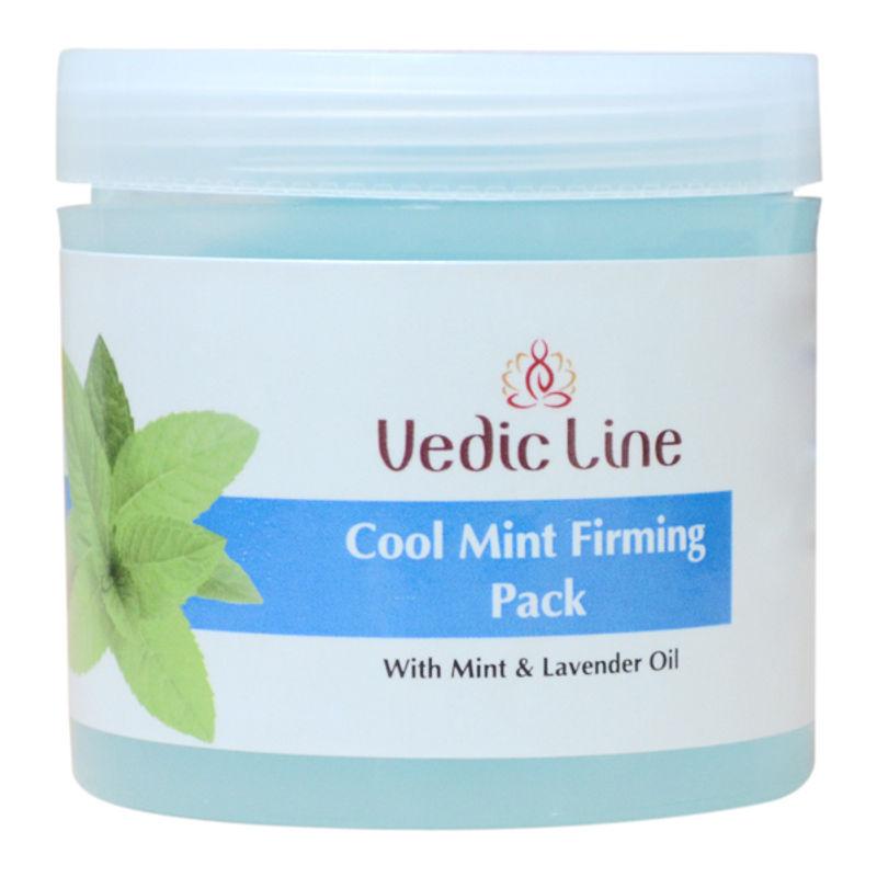 vedic line cool mint firming pack with mint & lavender oil