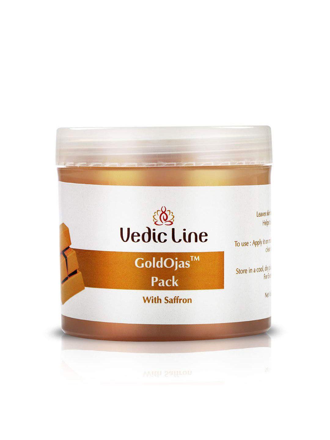 vedicline gold ojas face pack for reduce dullness - 100ml