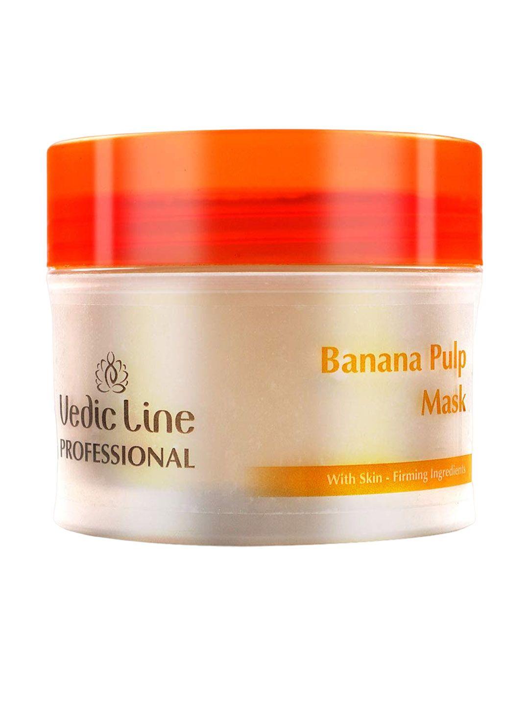 vedicline professional banana pulp face pack with skin firming ingredients - 500ml