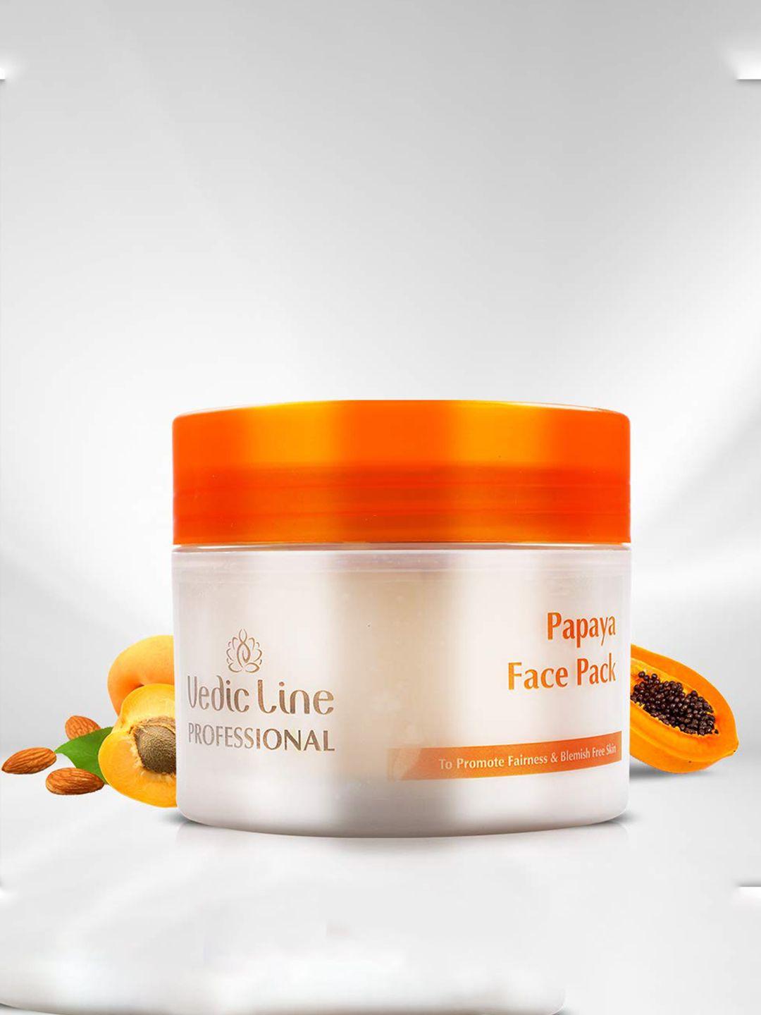 vedicline professional papaya face pack reduce pigmentation - 500ml