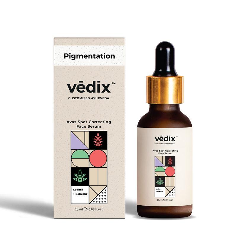 vedix face serum - dark spots & pigmentation - avas spot correcting face serum