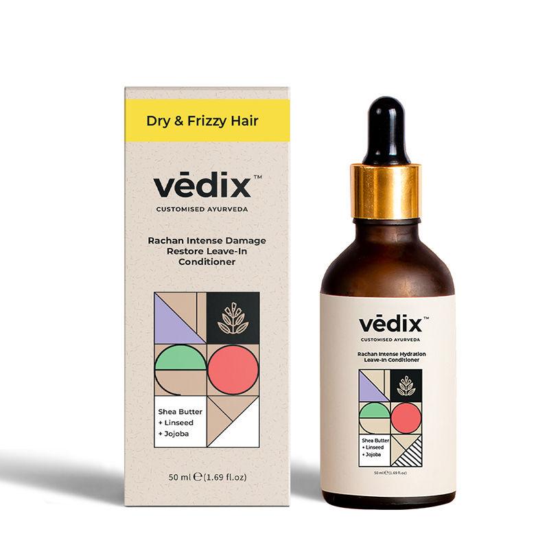 vedix leave-in conditioner - damaged & dull hair - rachan intense damage restore hair serum