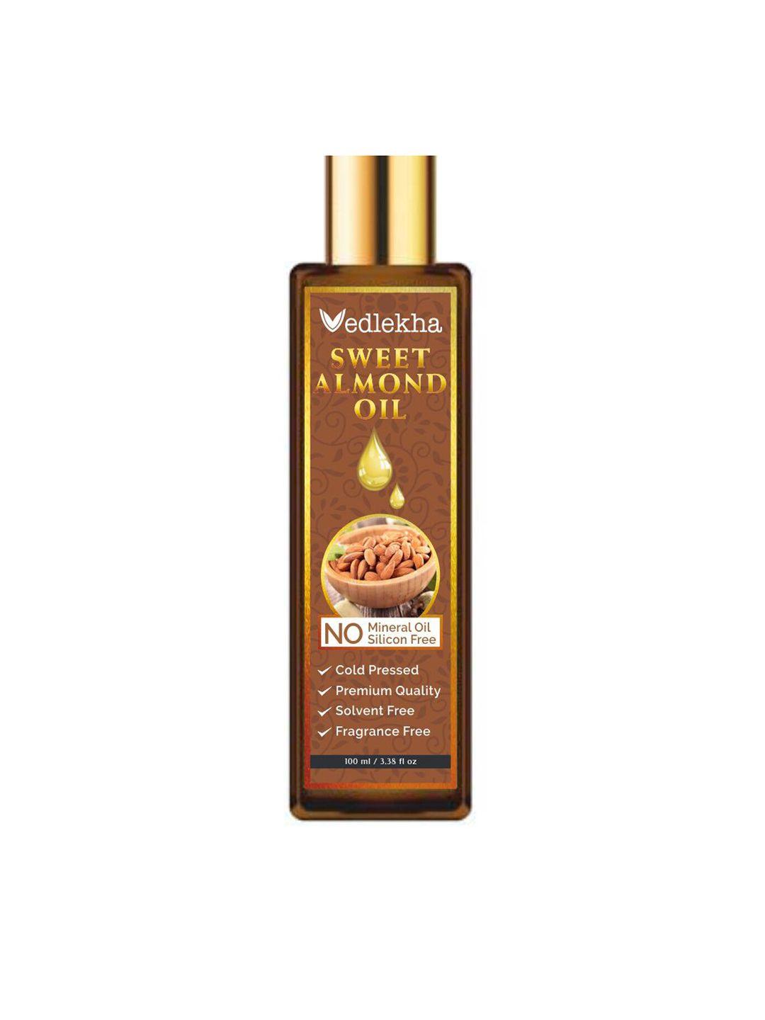 vedlekha brown almond hair oil