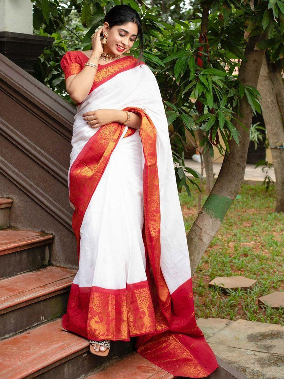 veerax ethnic motifs  zari woven design pure silk designer kota saree