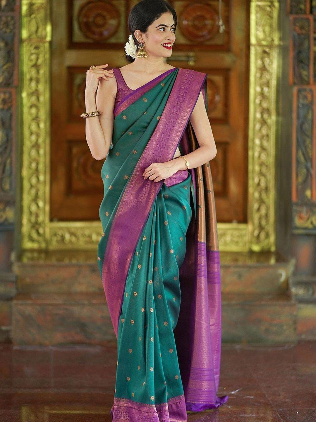 veerax woven design zari pure silk designer kota saree