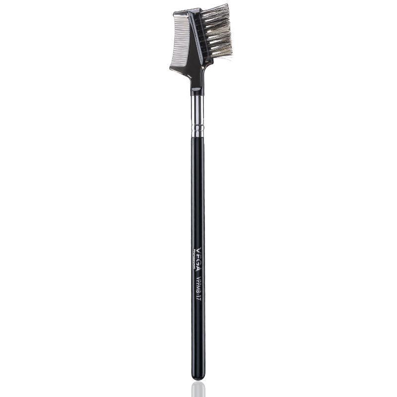 vega professional lash & brow grooming brush (vppmb-17)