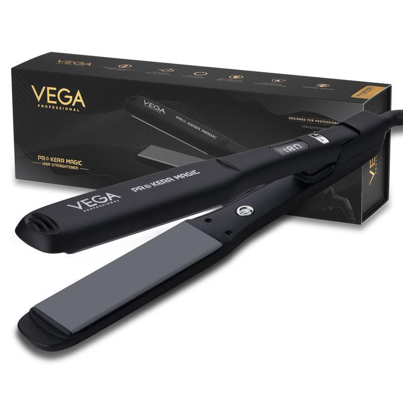 vega professional pro kera magic hair straightener (vpphs-04)
