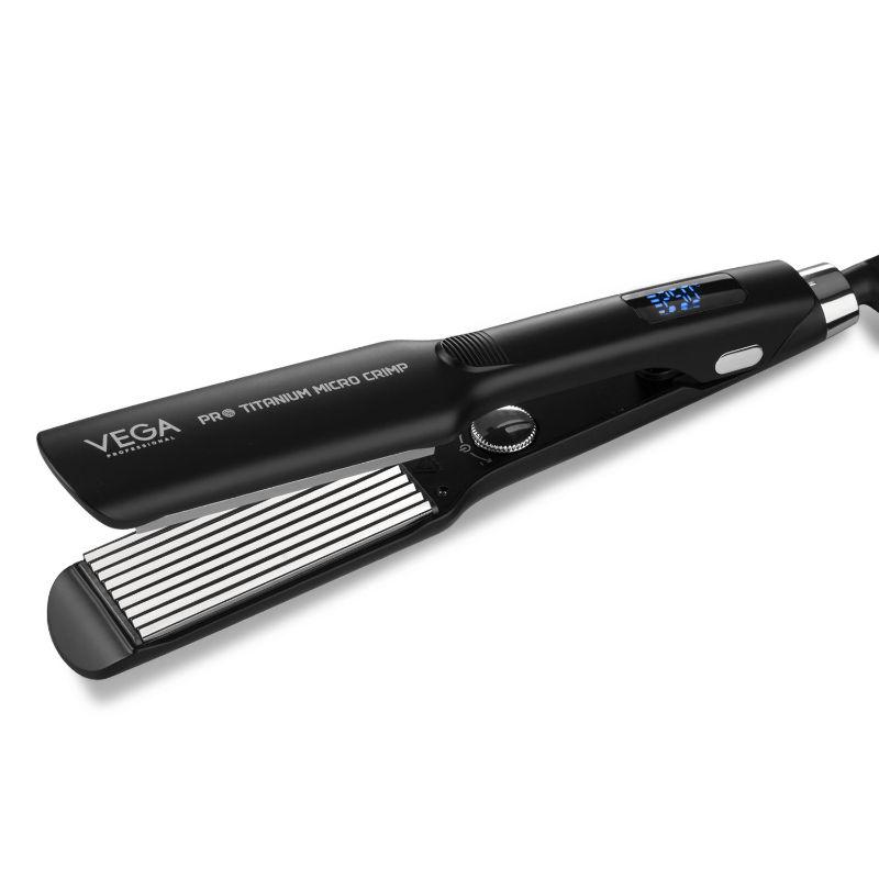 vega professional pro titanium micro crimp hair crimper