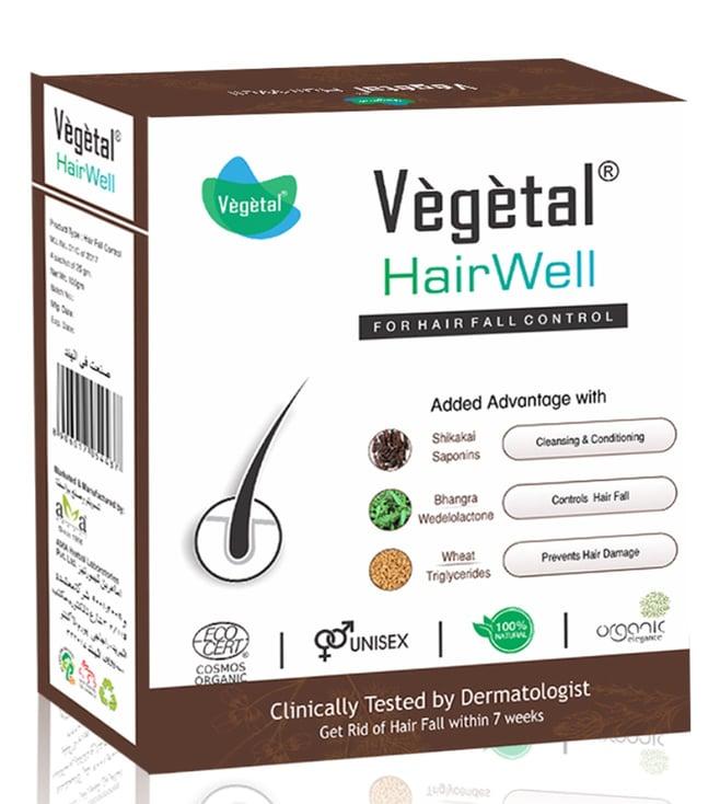 vegetal hairwell for hairfull control - 100 gm