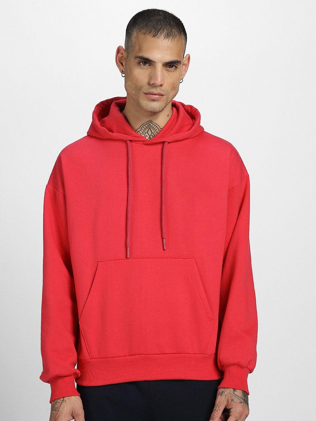 veirdo hooded pullover fleece sweatshirt