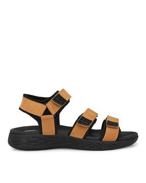 velcro fastening strappy sandals