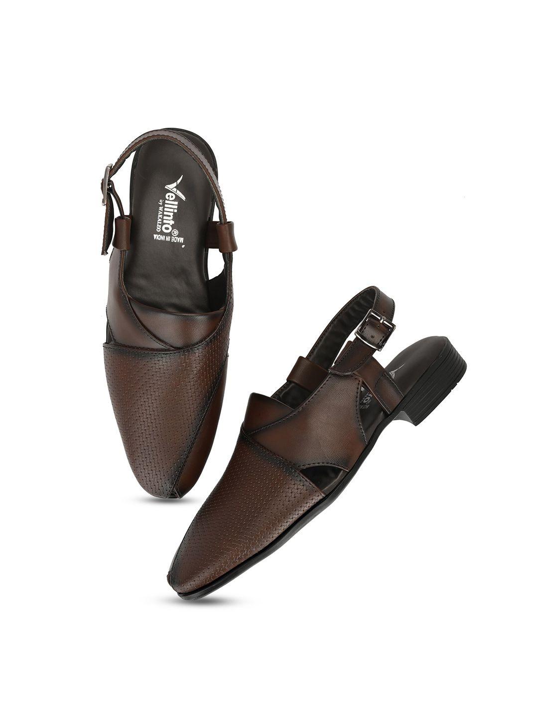 vellinto men shoe-style sandals