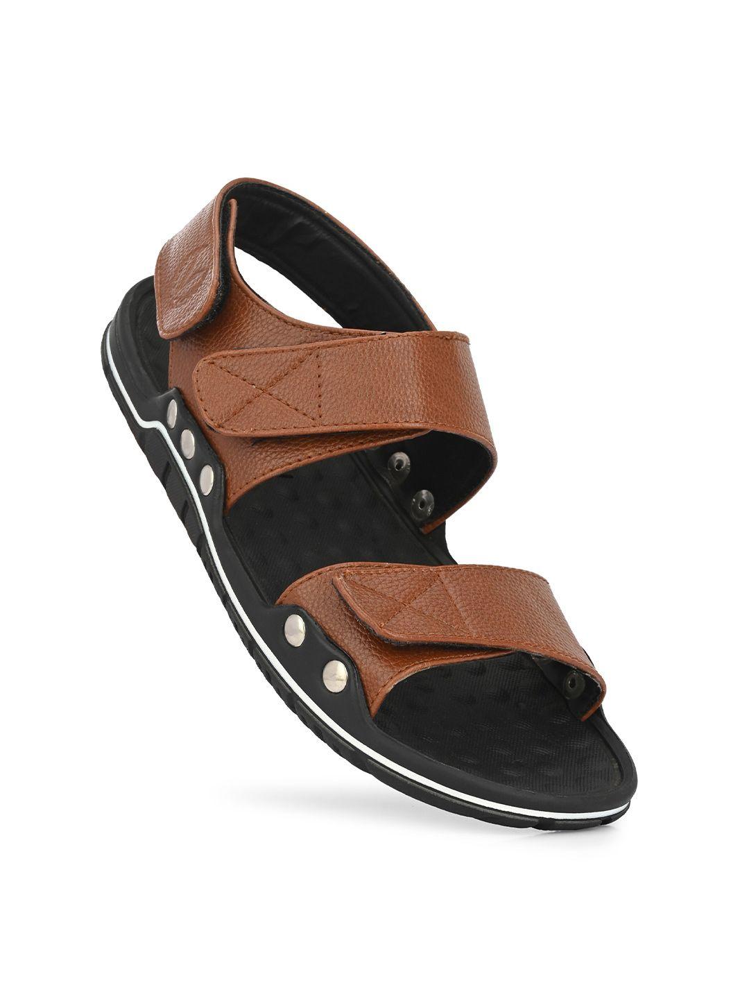 vellinto men stunner comfort sandals with velcro closure