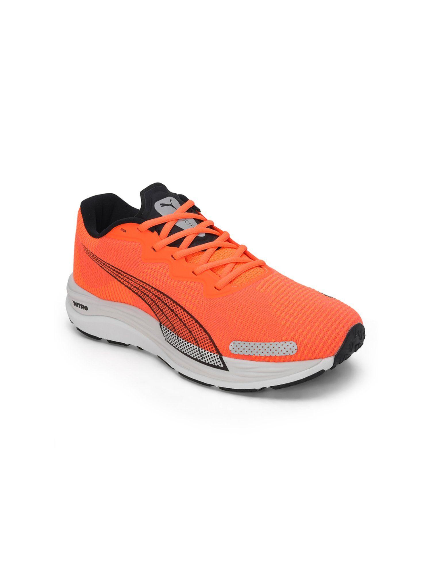 velocity nitro 2 fade men's orange running shoes