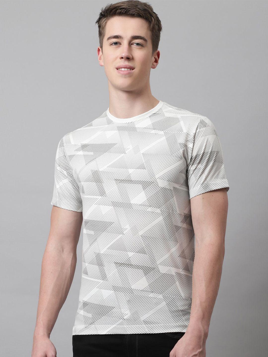 venitian geometric printed cotton t-shirt
