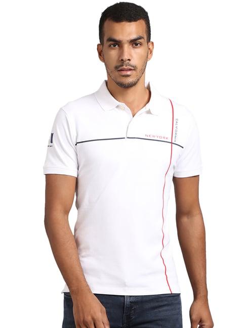 venitian- forbidden clothing white polo t-shirt