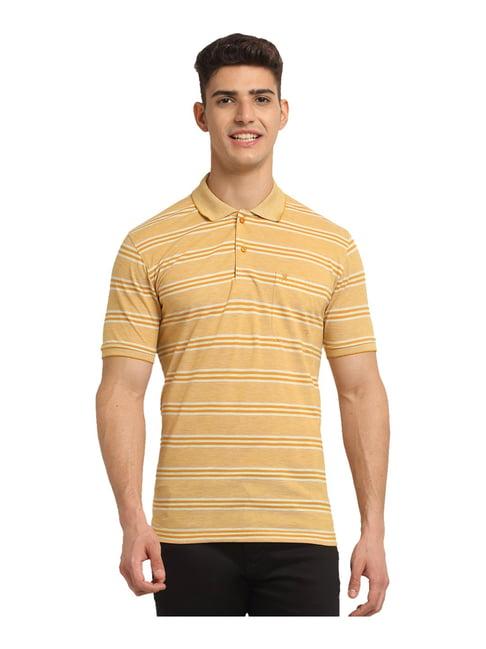 venitian- forbidden clothing yellow polo t-shirt