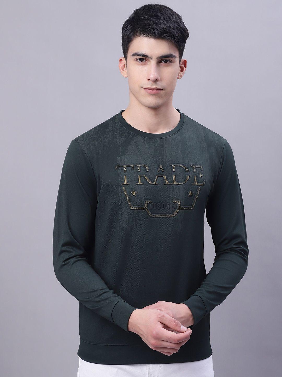 venitian men olive green sweatshirt