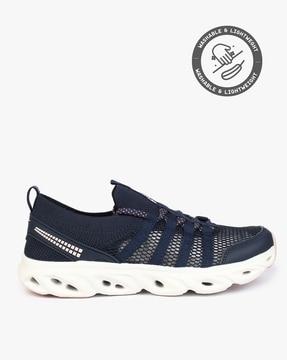 vent low-top lace-up running shoes