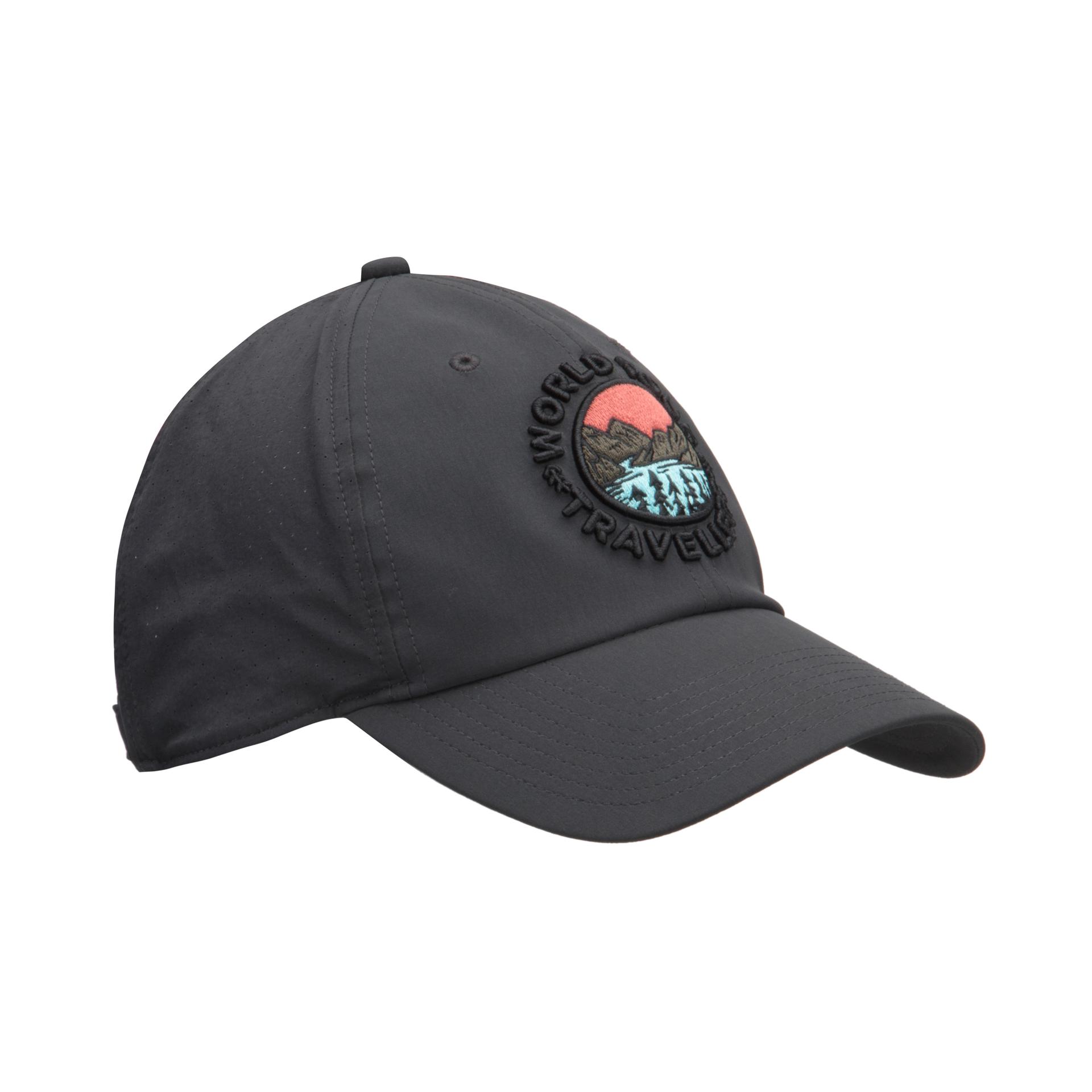 ventilated travel cap carbon grey