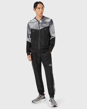 ventus 7 front-zip two tone tracksuit with contrast logo