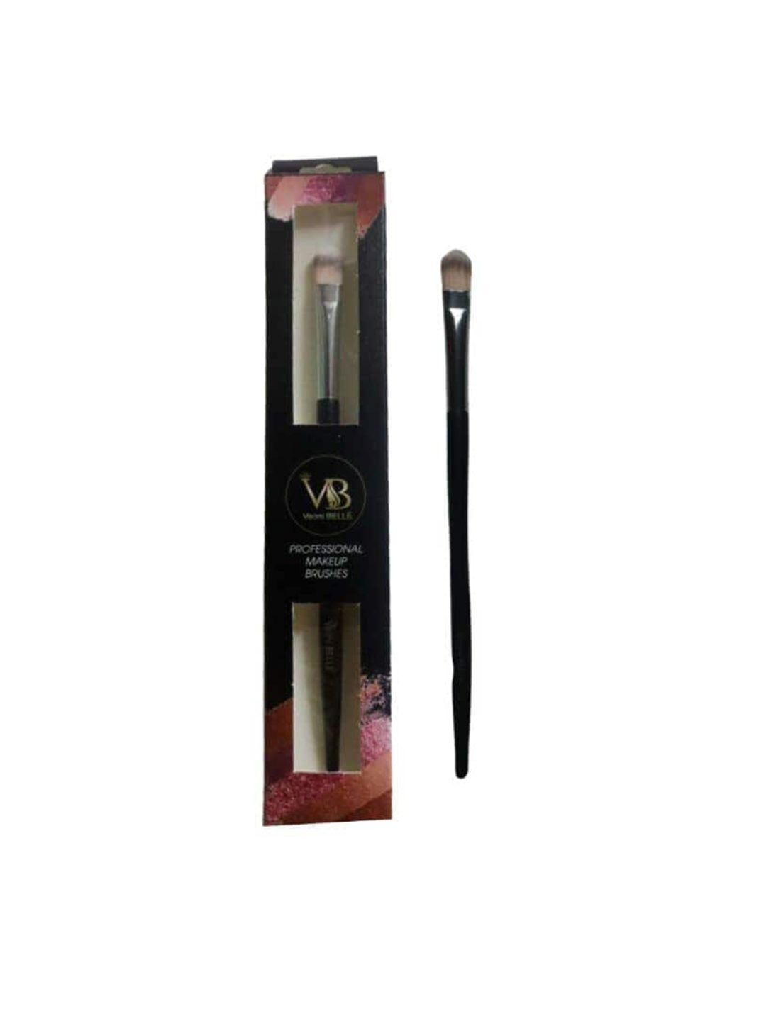 veoni belle flat concealer brush for eye makeup - black