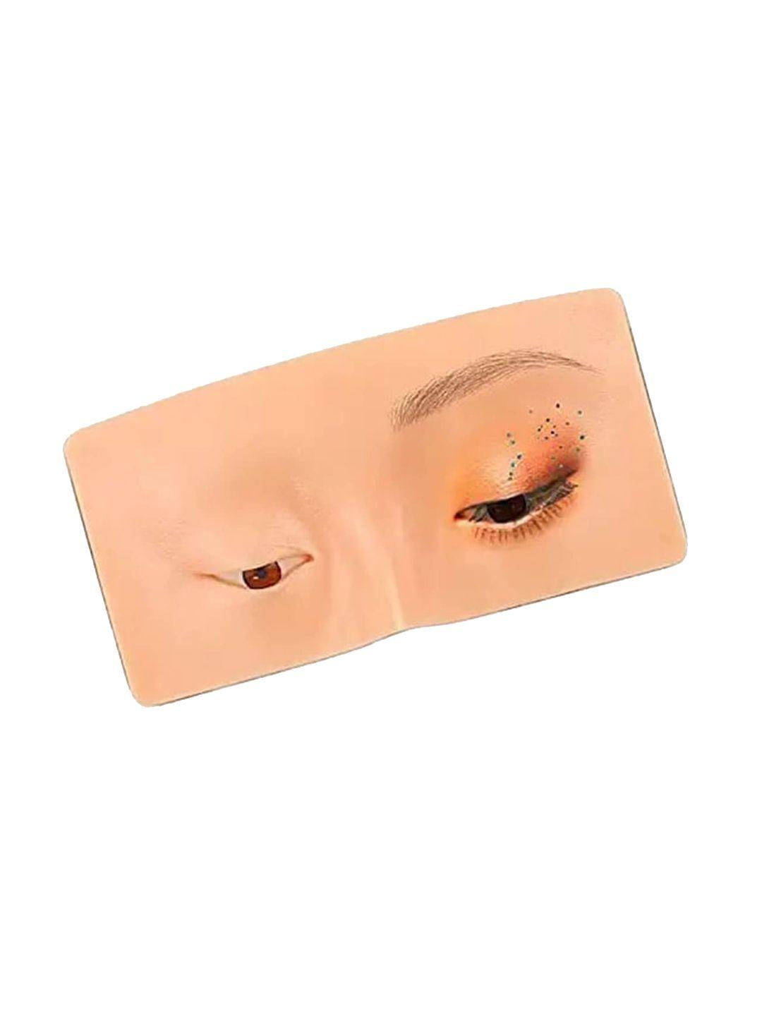 veoni belle silicon eye makeup practice dummy board - neutral undertone