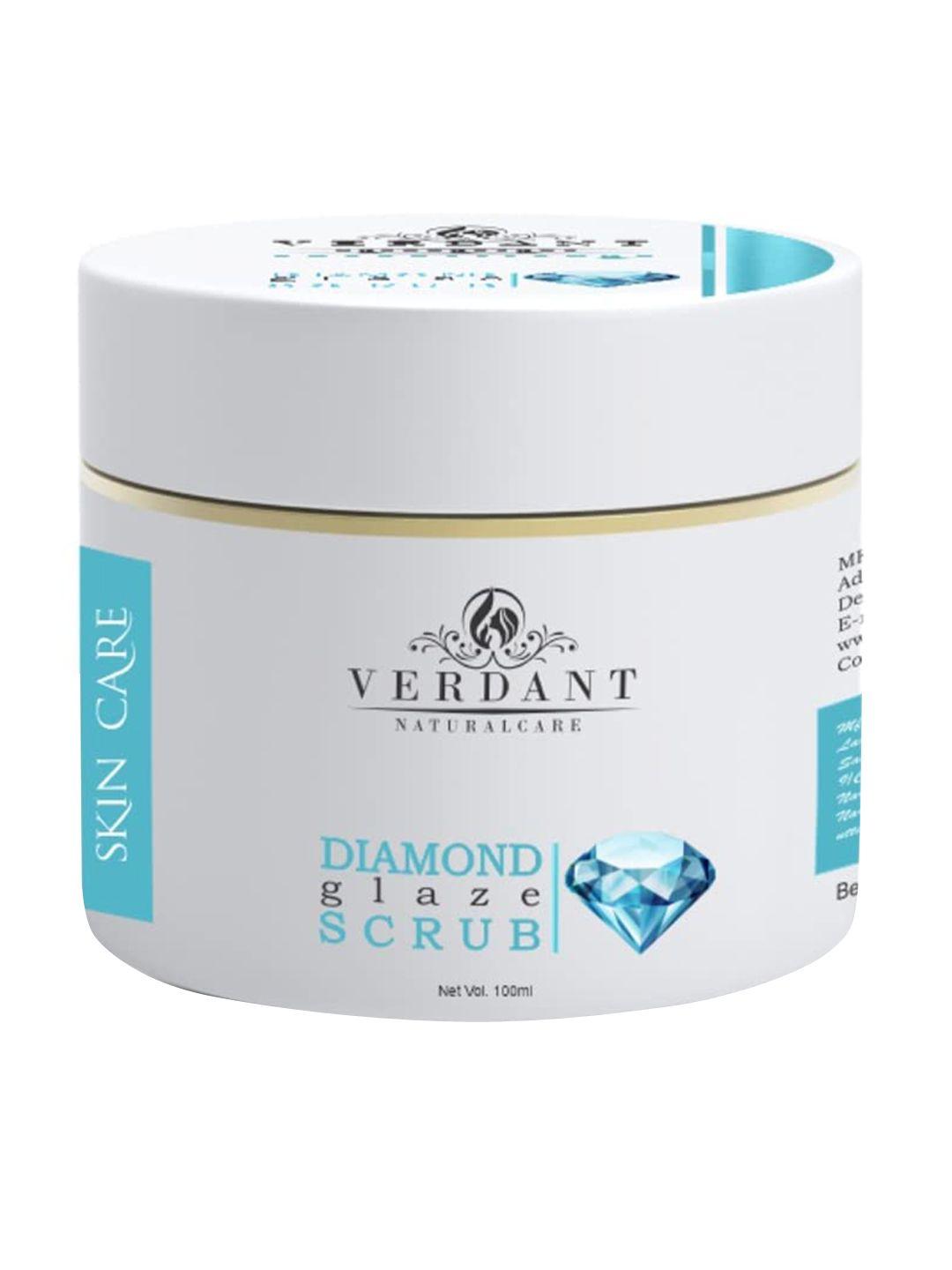 verdant natural care diamond glaze face scrub 100 ml