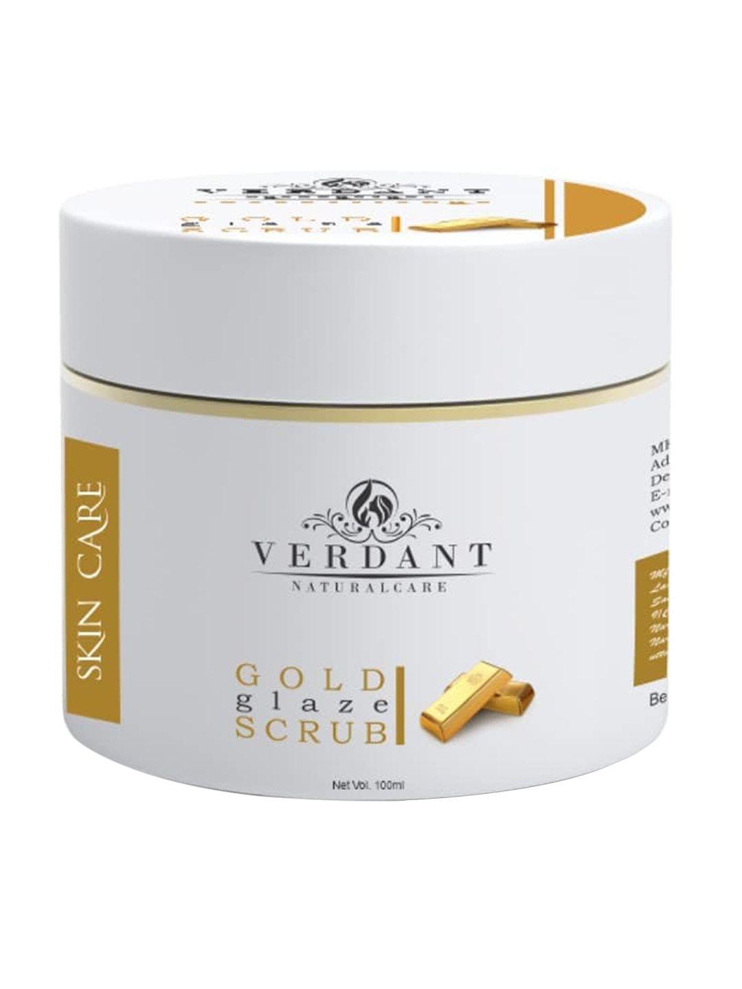 verdant natural care gold glaze face scrub 100ml