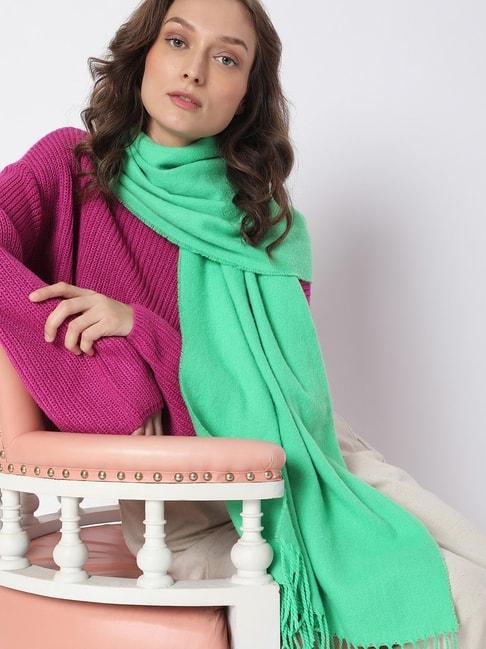 vero moda green scarf