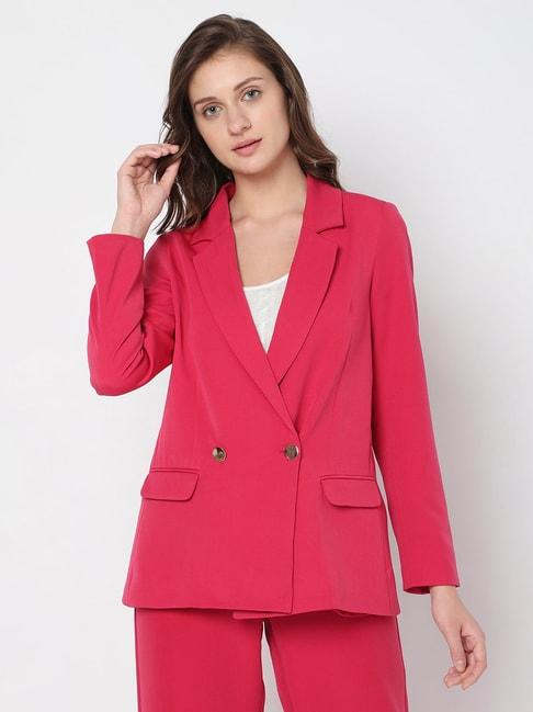 vero moda pink blazer