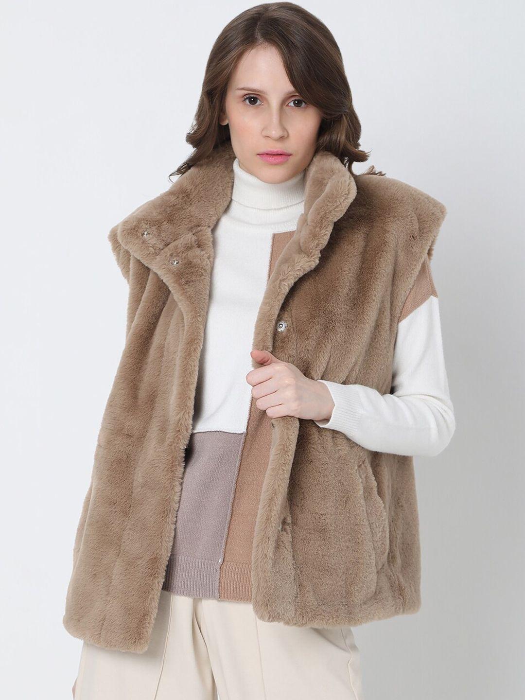 vero moda women brown longline tailored jacket