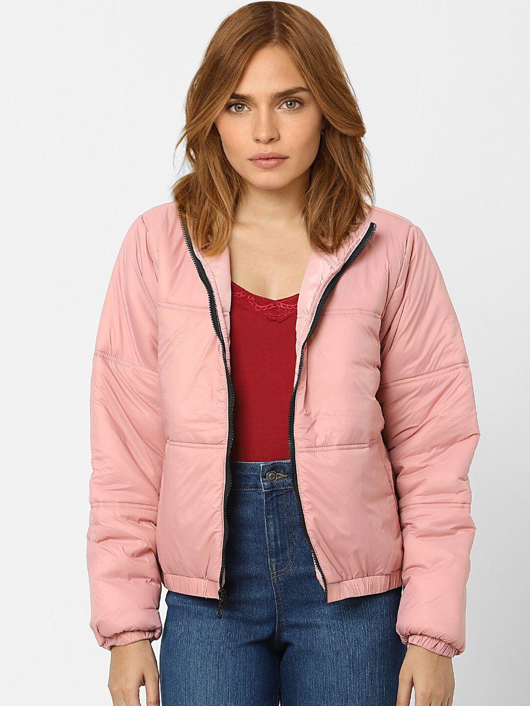 vero moda women pink padded jacket
