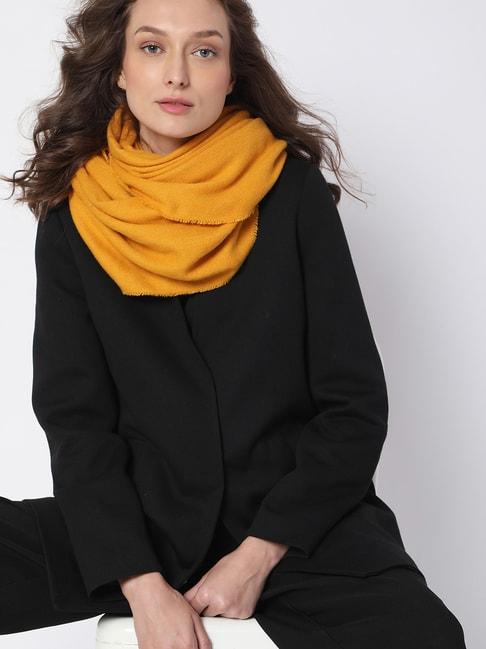 vero moda yellow scarf